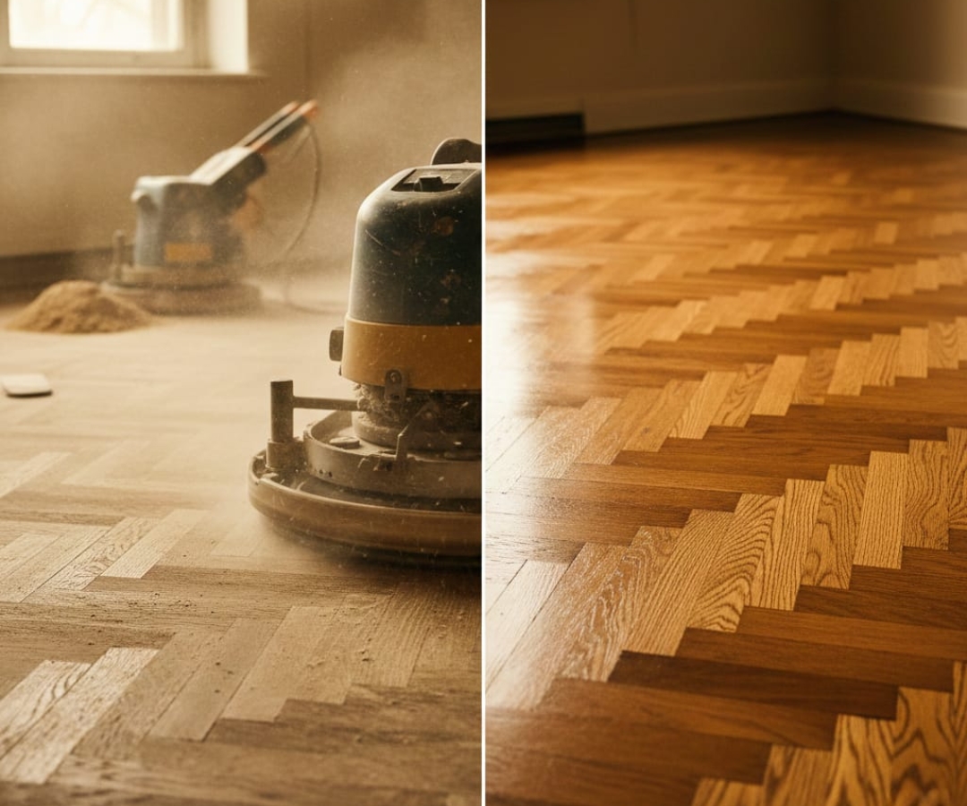 Rénovation de parquet